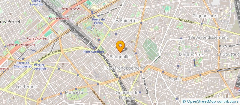 localisation de l'entreprise MONSIEUR CYRIL VERNUSSE  PARIS