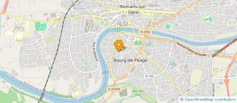 localisation de l'entreprise MONSIEUR CYRIL VICAT à BOURG-DE-PEAGE