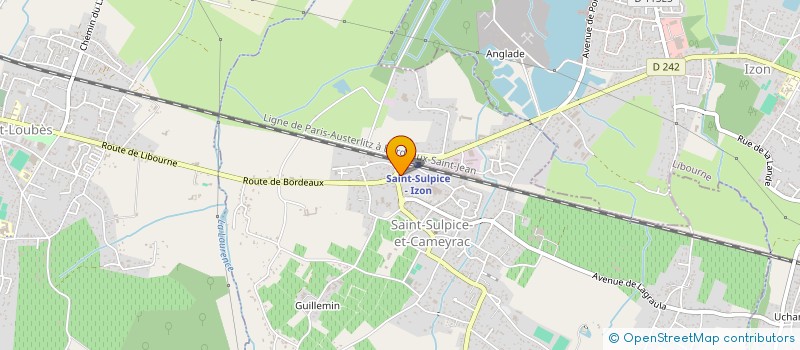 localisation de l'entreprise MONSIEUR CYRIL VIDAL  SAINT-SULPICE-ET-CAMEYRAC