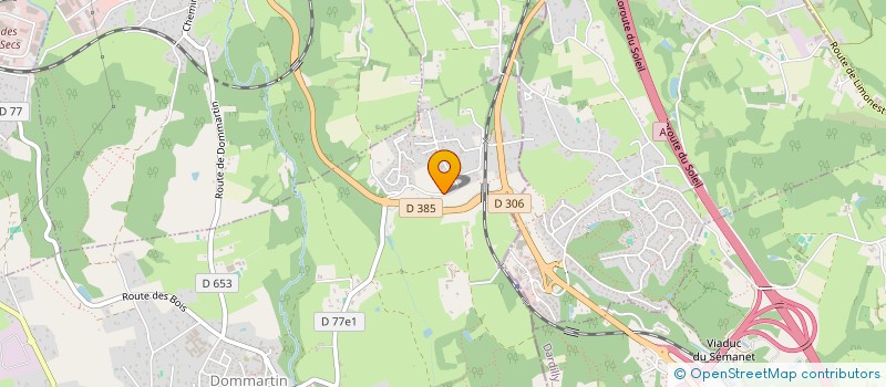 localisation de l'entreprise MONSIEUR CYRIL VIGIER  DOMMARTIN