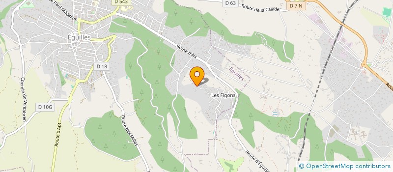 localisation de l'entreprise MONSIEUR CYRIL VILLALONGA  EGUILLES