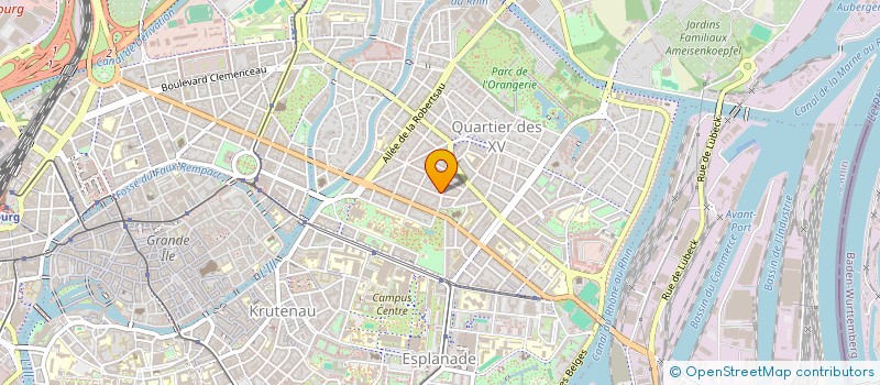 localisation de l'entreprise MONSIEUR CYRIL VINCENT  STRASBOURG