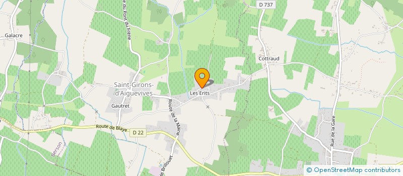 localisation de l'entreprise MONSIEUR CYRIL VIOLLEAU  PONS