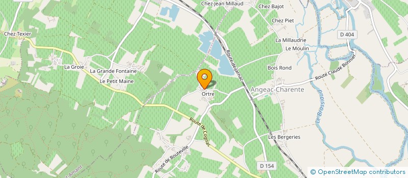 localisation de l'entreprise MONSIEUR CYRIL VRIGNAUD à ANGEAC-CHARENTE