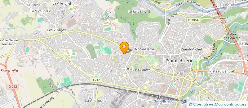 localisation de l'entreprise MONSIEUR CYRIL WAGNER à SAINT-BRIEUC