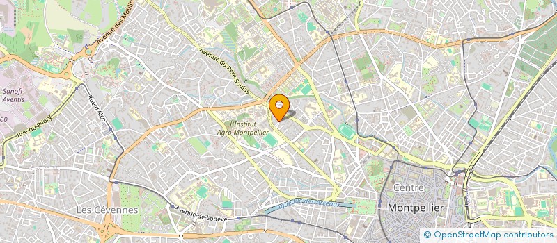 localisation de l'entreprise MONSIEUR CYRIL WALTER à MONTPELLIER