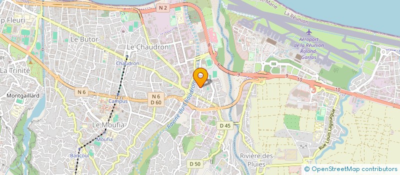 localisation de l'entreprise MONSIEUR CYRIL WONG SO YUK à SAINT-DENIS