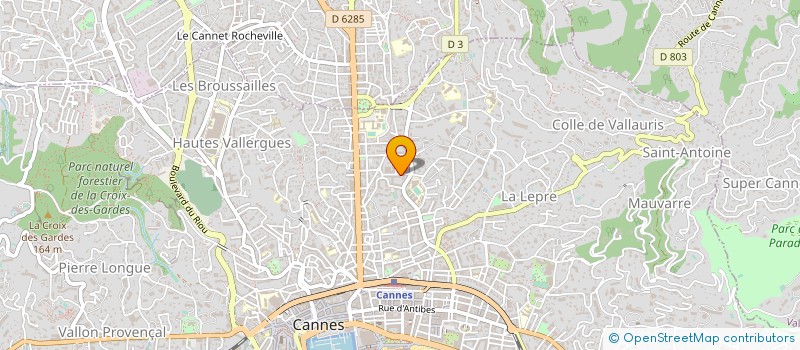 localisation de l'entreprise MONSIEUR CYRIL ZABORSKI  CANNES