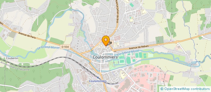 localisation de l'entreprise MONSIEUR CYRIL ZAMORANO à COULOMMIERS