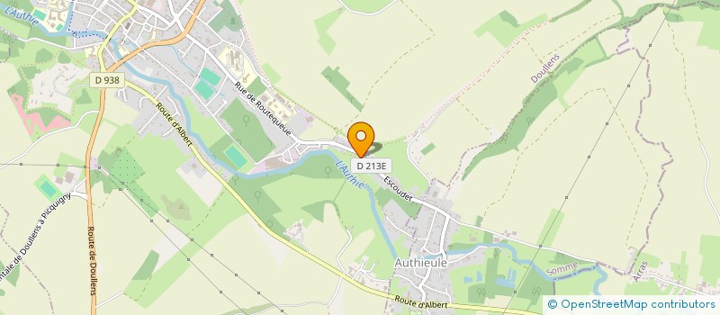 localisation de l'entreprise MONSIEUR CYRIL ZIEBA  DOULLENS