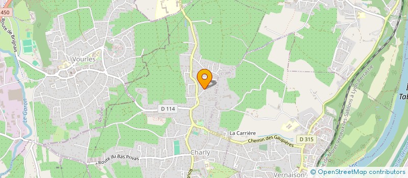 localisation de l'entreprise MONSIEUR CYRIL ZUNIC  CHARLY