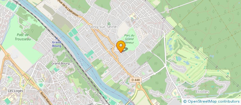 localisation de l'entreprise MONSIEUR CYRILL CHARBONNIER à SOISY-SUR-SEINE