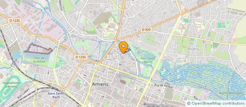 localisation de l'entreprise MONSIEUR CYRILL DANDEVILLE à AMIENS