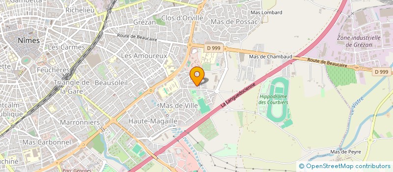 localisation de l'entreprise MONSIEUR CYRILL GORGE  NIMES