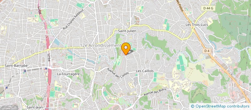localisation de l'entreprise MONSIEUR CYRILL MOREL  MARSEILLE