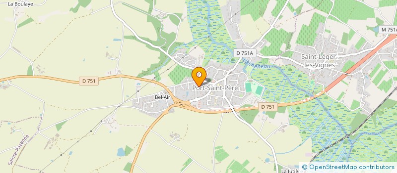 localisation de l'entreprise MONSIEUR CYRILLE AIRIAU  SAINT-LEGER-LES-VIGNES