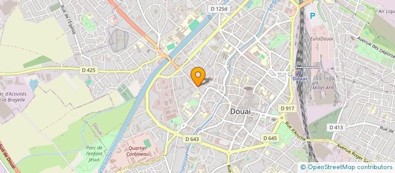 localisation de l'entreprise MONSIEUR CYRILLE AMGHAR à DOUAI