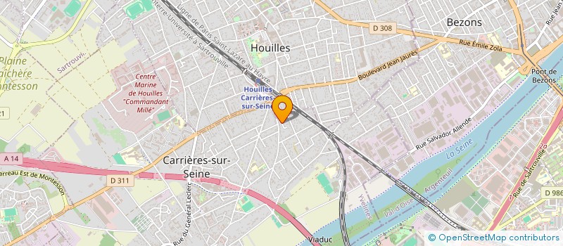 localisation de l'entreprise MONSIEUR CYRILLE ANDRE REMI NOEL à CARRIERES-SUR-SEINE