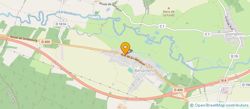 localisation de l'entreprise MONSIEUR CYRILLE ARAUJO SOTO MAIOR  BENAMENIL