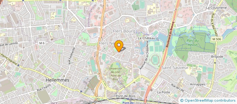 localisation de l'entreprise MONSIEUR CYRILLE BACH  VILLENEUVE-D'ASCQ