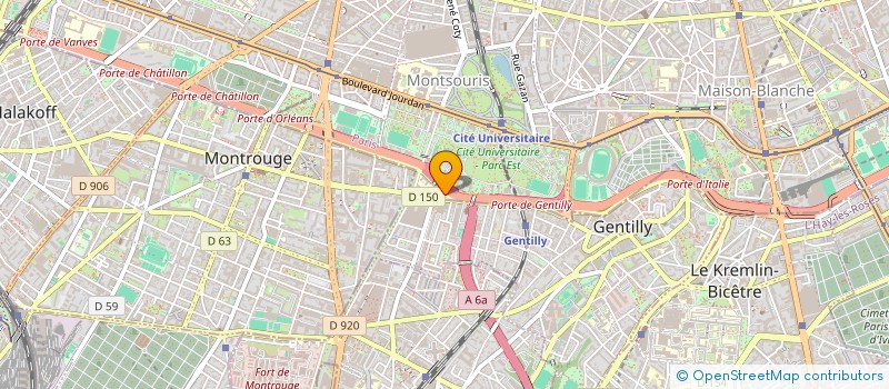 localisation de l'entreprise MONSIEUR CYRILLE BALEGEL BELL  PARIS