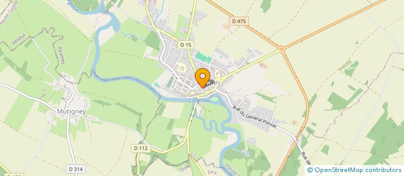 localisation de l'entreprise MONSIEUR CYRILLE BARDY  PESMES