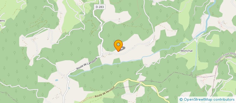 localisation de l'entreprise MONSIEUR CYRILLE BAVEREY  NOZIERES