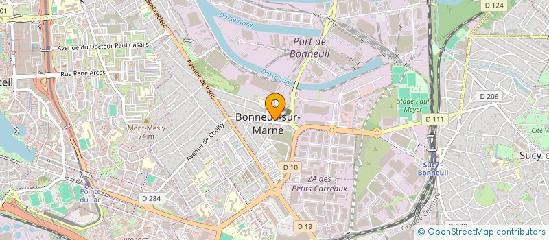 localisation de l'entreprise MONSIEUR CYRILLE BEN HAAMMOU à BONNEUIL-SUR-MARNE