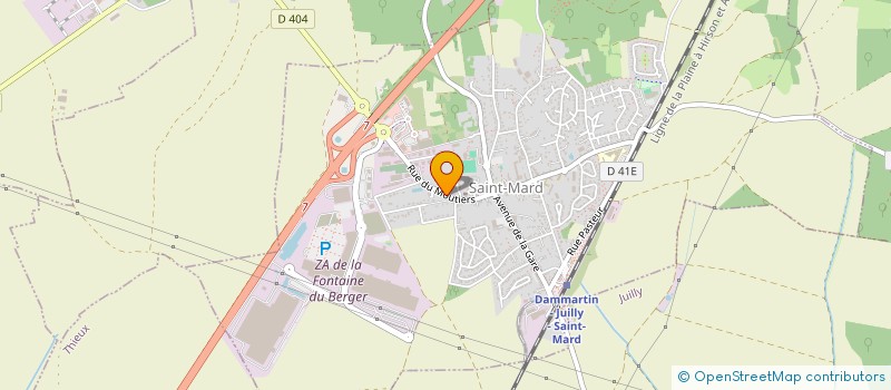 localisation de l'entreprise MONSIEUR CYRILLE BERNARD  SAINT-MARD