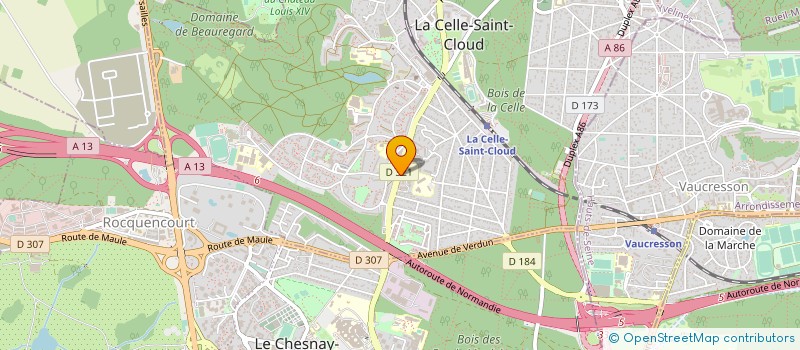 localisation de l'entreprise MONSIEUR CYRILLE BERTHIER à MEUDON
