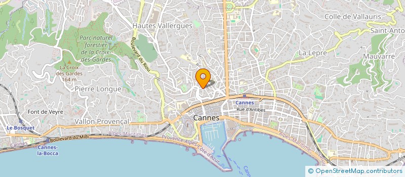 localisation de l'entreprise MONSIEUR CYRILLE BEYT à CANNES