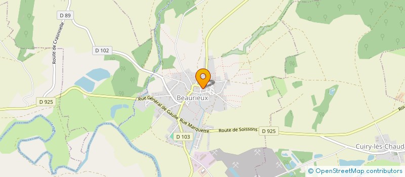 localisation de l'entreprise MONSIEUR CYRILLE BONNEL à BEAURIEUX