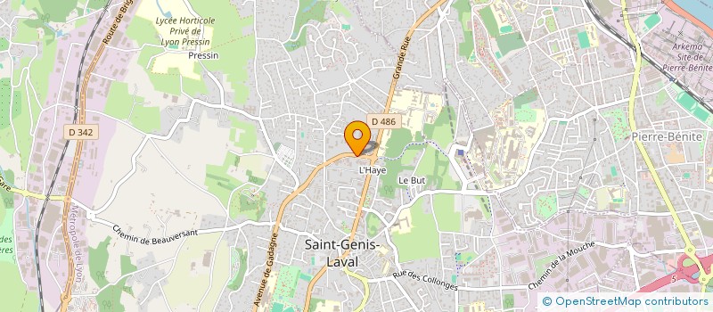 localisation de l'entreprise MONSIEUR CYRILLE BONNET  CHARLY