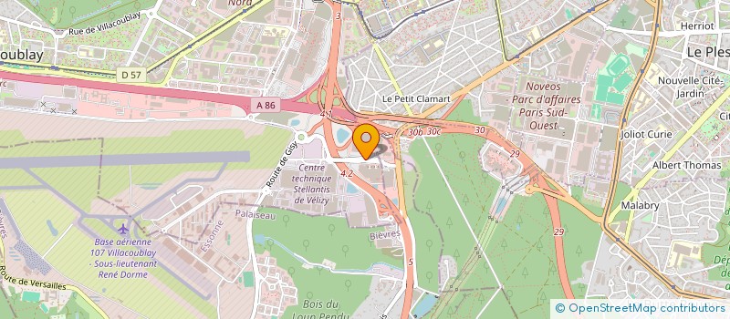 localisation de l'entreprise MONSIEUR CYRILLE BOUE  VELIZY-VILLACOUBLAY