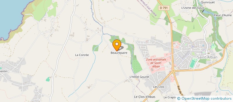 localisation de l'entreprise MONSIEUR CYRILLE BOULLE à LAMBALLE-ARMOR