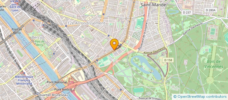 localisation de l'entreprise MONSIEUR CYRILLE BOUVET  PARIS