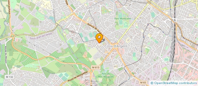 localisation de l'entreprise MONSIEUR CYRILLE BRENGUES à MONTPELLIER