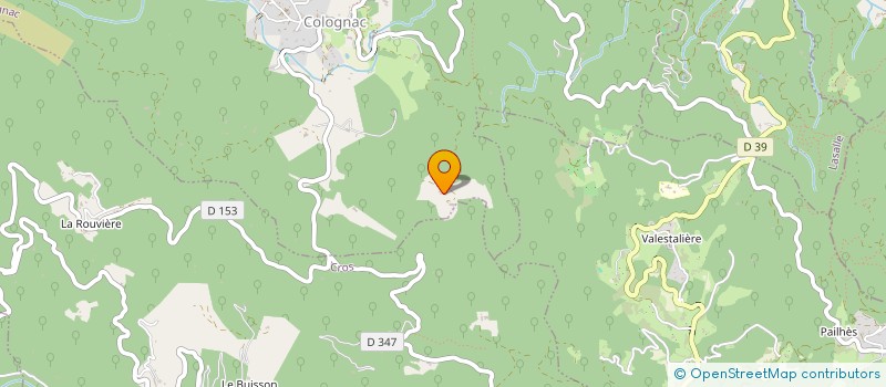 localisation de l'entreprise MONSIEUR CYRILLE BRESSET  COLOGNAC