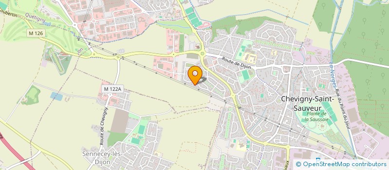 localisation de l'entreprise MONSIEUR CYRILLE BRICOUT à CHEVIGNY-SAINT-SAUVEUR