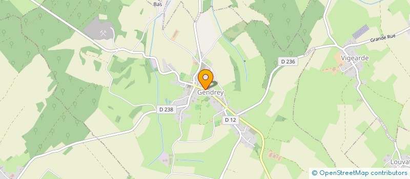 localisation de l'entreprise MONSIEUR CYRILLE BRUAND à GENDREY