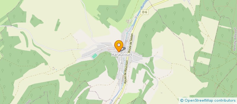 localisation de l'entreprise MONSIEUR CYRILLE BUCHER  HARAUCOURT