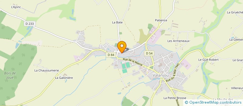 localisation de l'entreprise MONSIEUR CYRILLE BUCHERON  CHEMILLE-EN-ANJOU