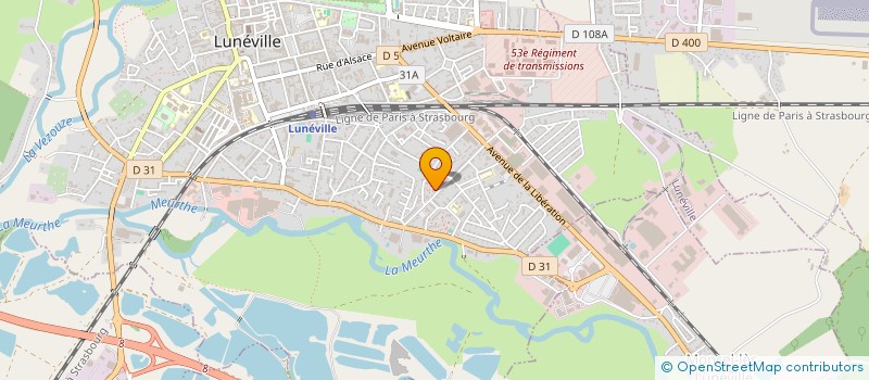 localisation de l'entreprise MONSIEUR CYRILLE BUNEL-MARCHAL à LUNEVILLE