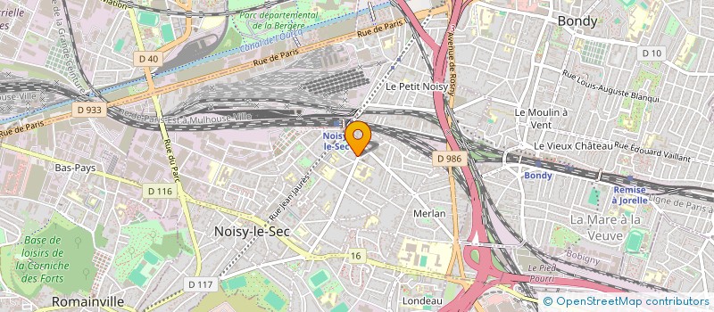 localisation de l'entreprise MONSIEUR CYRILLE BUREK à NOISY-LE-SEC