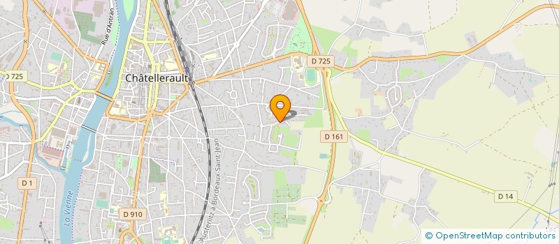 localisation de l'entreprise MONSIEUR CYRILLE BURKLE à CHATELLERAULT