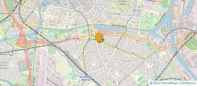 localisation de l'entreprise MONSIEUR CYRILLE CACHOT  STRASBOURG