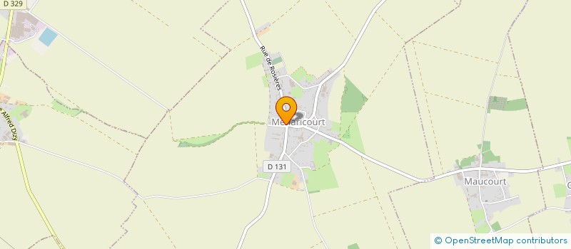 localisation de l'entreprise MONSIEUR CYRILLE CANIVET  MEHARICOURT