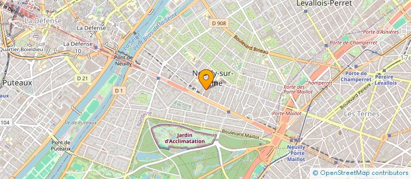 localisation de l'entreprise MONSIEUR CYRILLE CAUDE à NEUILLY-SUR-SEINE