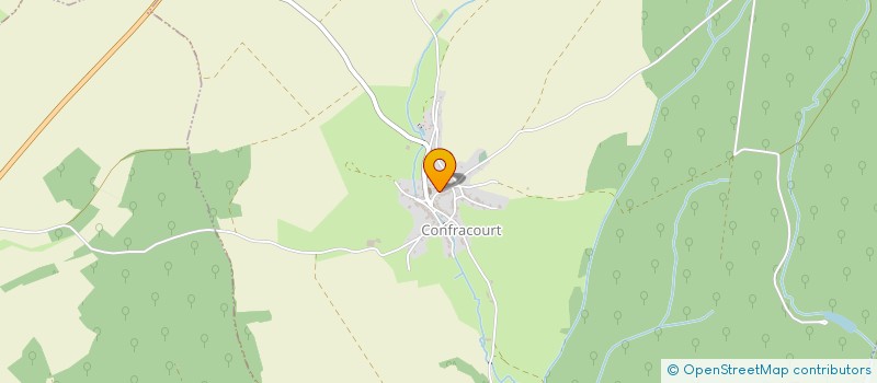 localisation de l'entreprise MONSIEUR CYRILLE CHAILLE  CONFRACOURT