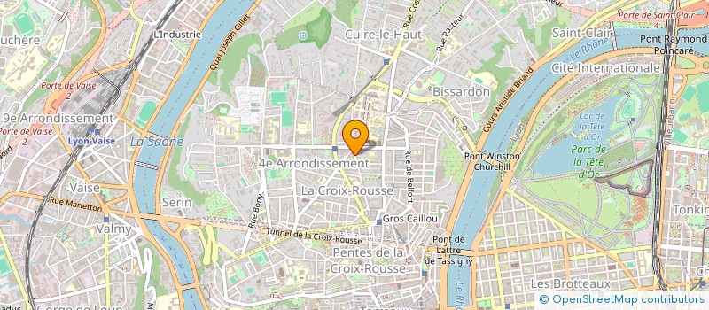 localisation de l'entreprise MONSIEUR CYRILLE CHANUT à LYON